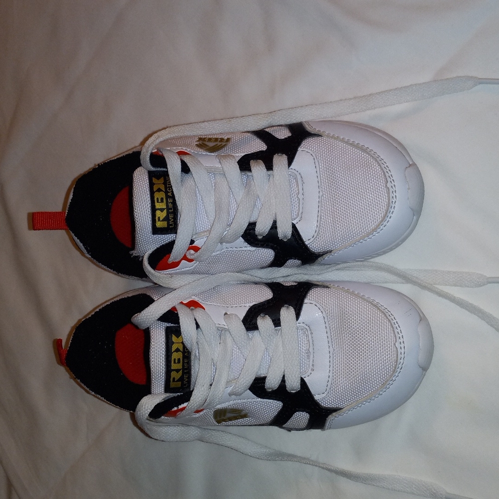 Reebok, RBX sneakers 👟 [13] white/blk/orange